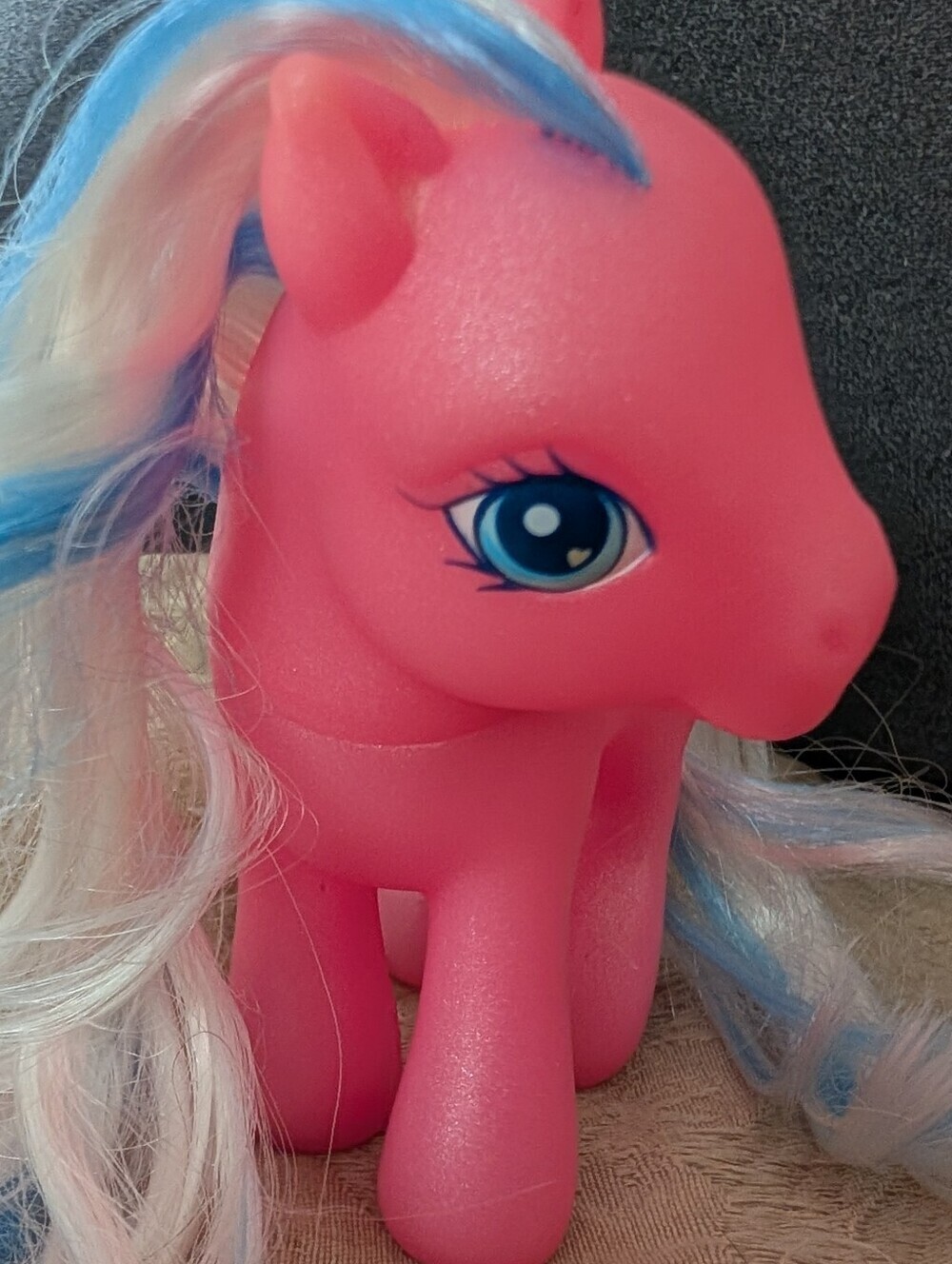 Vintage My Little Pony G3 Cotton Candy Pink 2003 Hasbro MLP - Picture 2 of 5